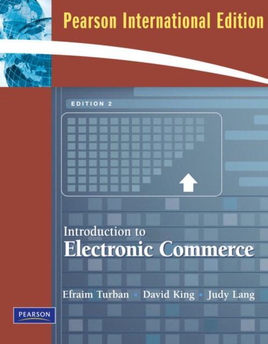 Introduction to Electronic Commerce - cover