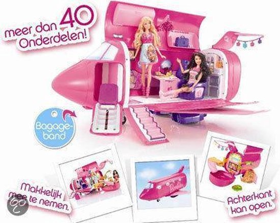 extract enz Riskant Barbie luxe vliegtuig | bol.com