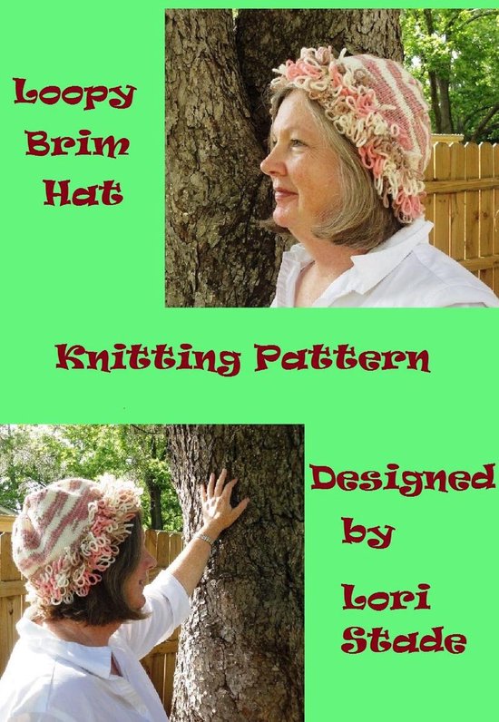 Loopy Brim Hat Knitting Pattern - cover