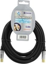 HQ Antenne Coax Kabel Coax Mannelijk - Coax Mannelijk 5.00 M