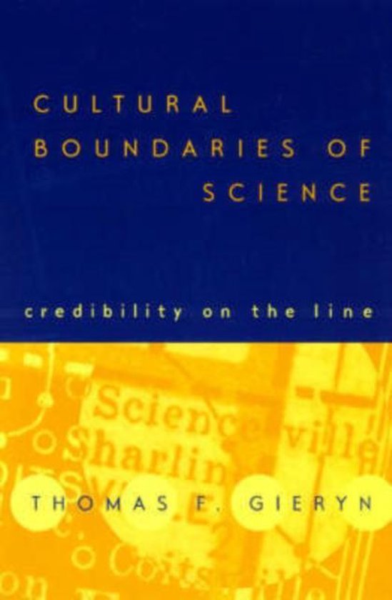 Cultural Boundaries Of Science - Credibility On The Line (Pa ... - cover