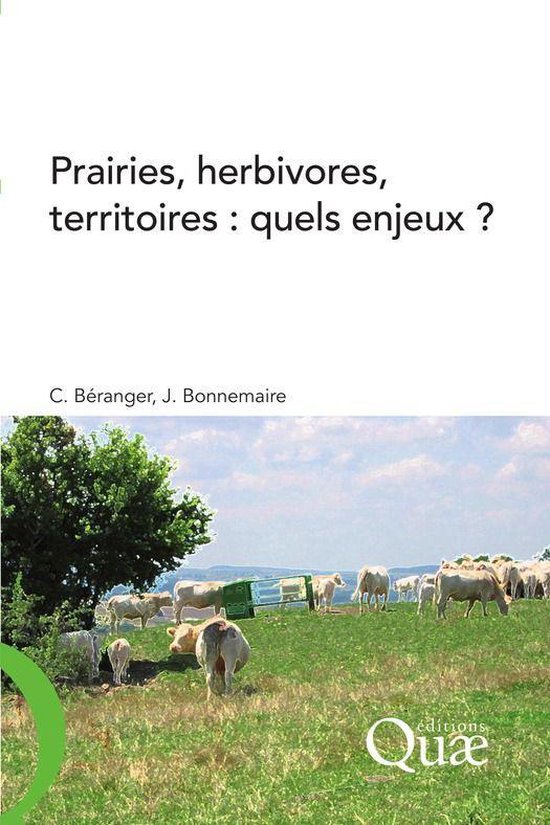 Prairies, herbivores, territoires : quels enjeux ? - cover