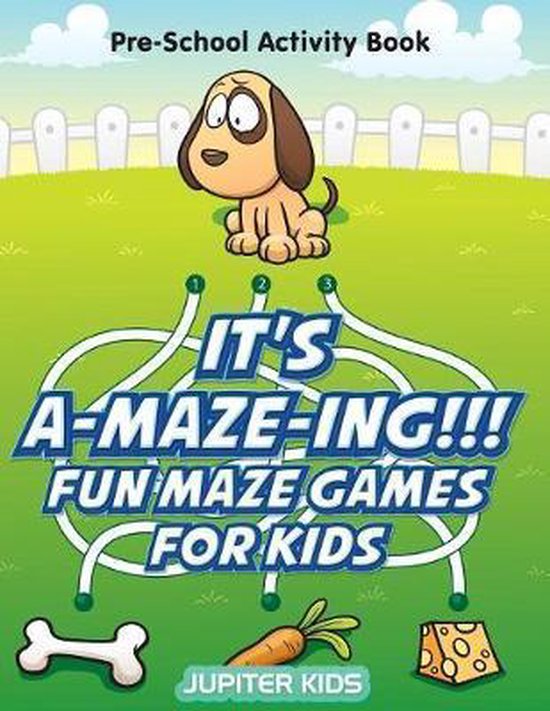 It's A-MAZE-ING!!! Fun Maze Games For Kids - cover