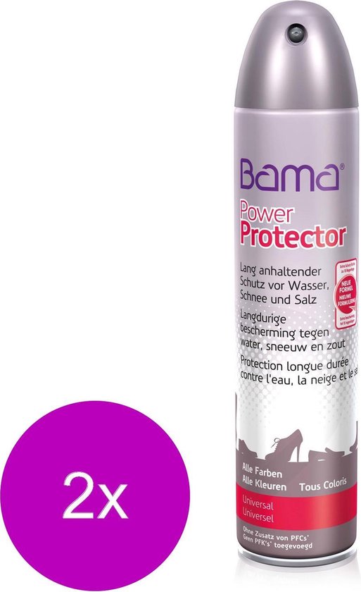 Bama Power Protector - Schoenonderhoud - 2 x 400 ml Blank