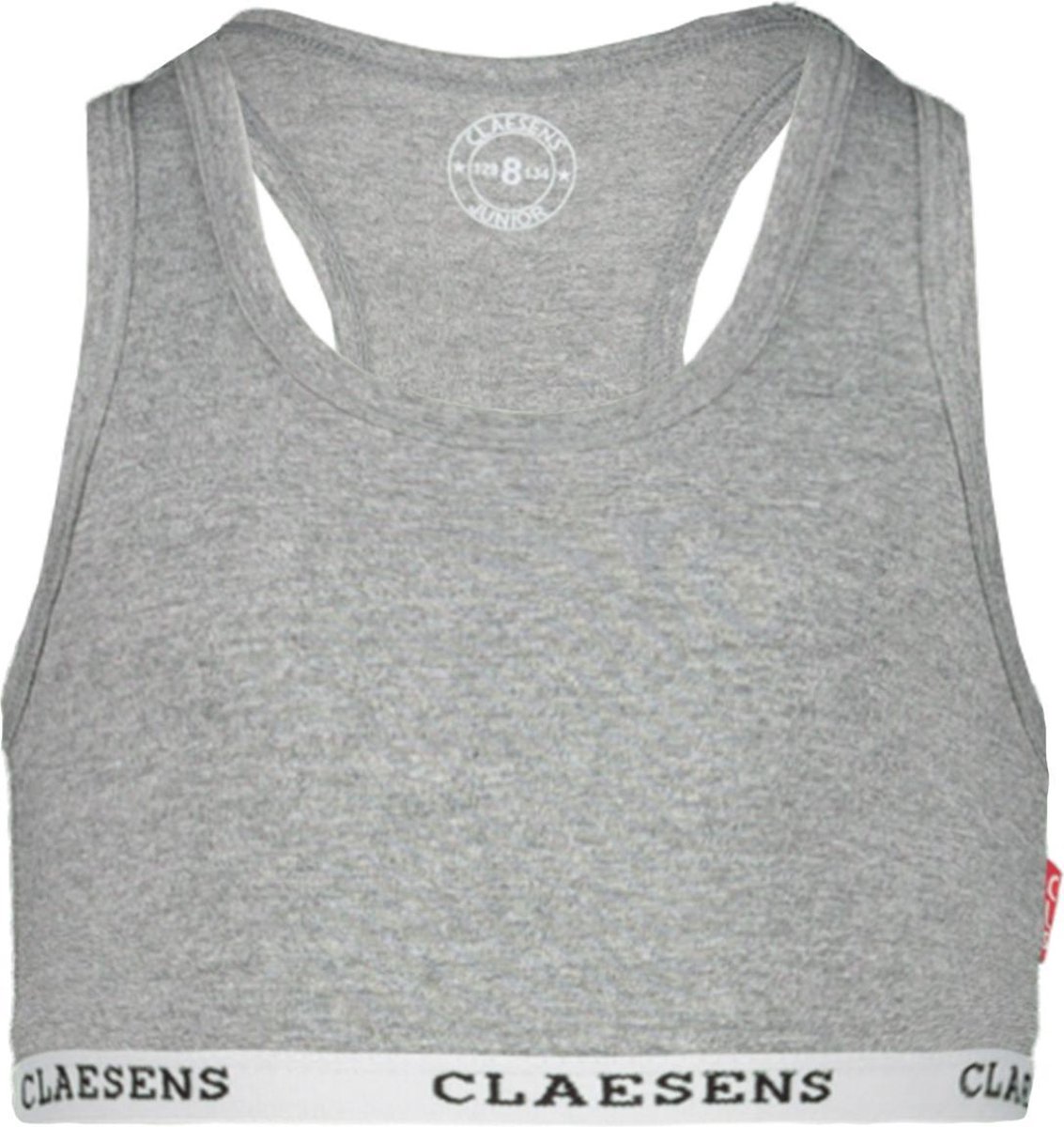 Claesen's® - Meisjes Croptop 1-Pack GrijsCL 7511-Grey-14