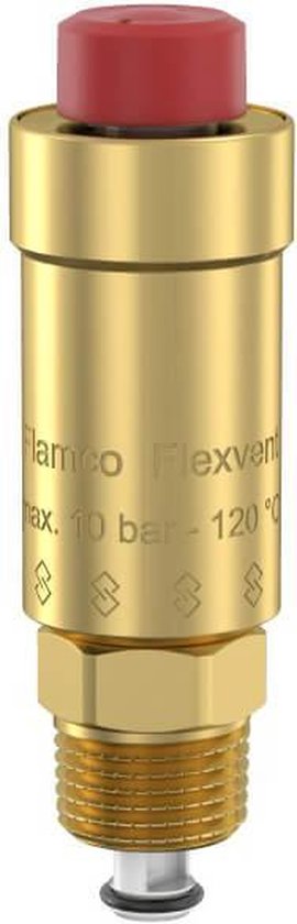 Flamco Flexvent automatische ontluchter 3/8 buitendraad | bol.com