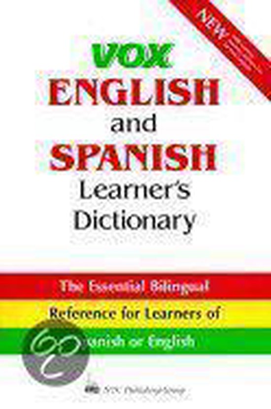 Vox English And Spanish Learner s Dictionary 9780658001888 Boeken Vox english and spanish learner s dictionary 9780658001888 boeken