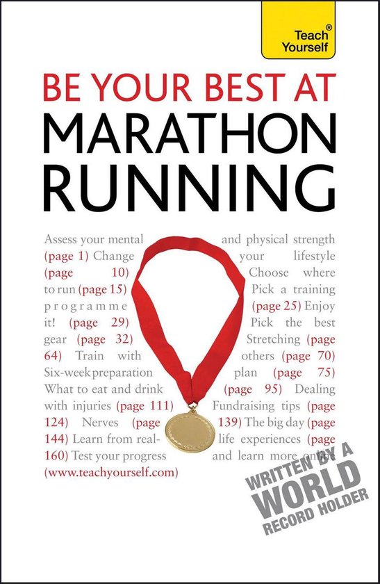 Be Your Best At Marathon Running - cover