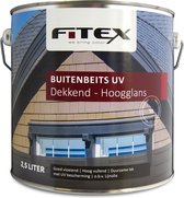 Fitex-Buitenbeits UV-Hoogglans-Ral 9004 Signaalzwart