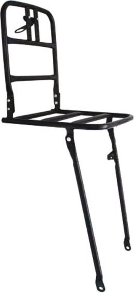 Voordrager transport aluminium 24 inch mat zwart balhoofdmontage - ZWART