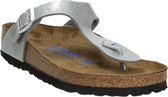 Birkenstock - Gizeh - Sportieve slippers - Dames - Maat 37 - Zilver - Magic Galaxy Silver BF