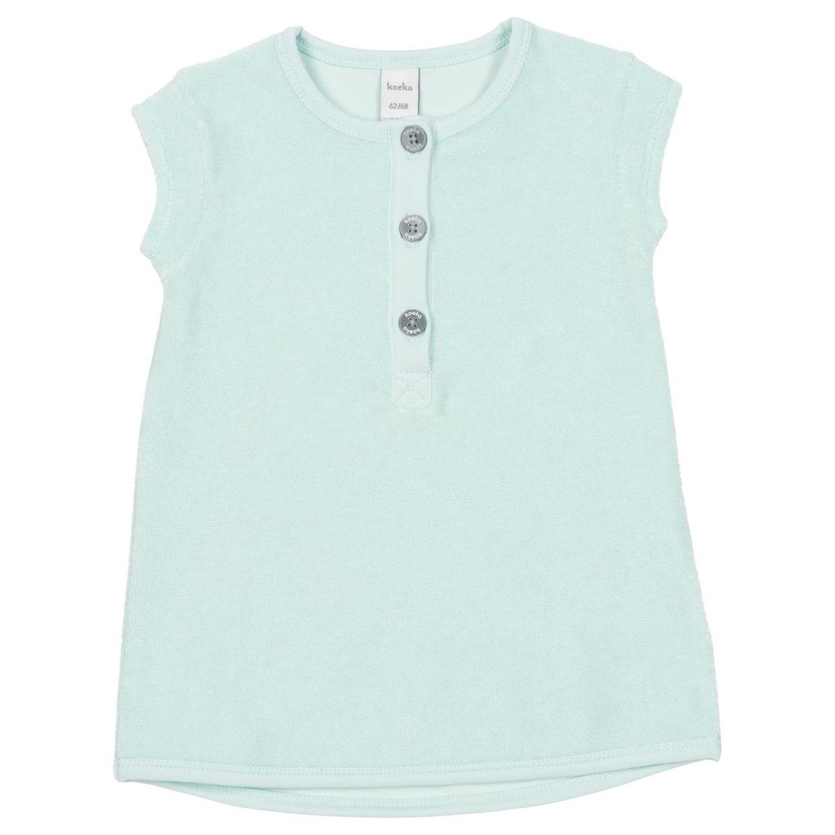 Koeka - Jurk Coconut Grove - Bright mint - 74/80
