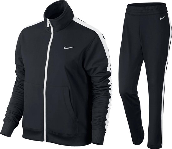Onbekwaamheid Elegantie Vierde Nike Poly Knit - Trainingspak - Dames - Maat S - Zwart/Wit | bol.com