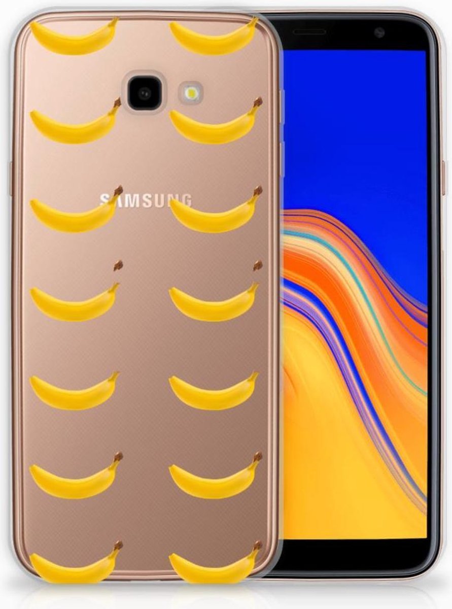 Back Cover voor Samsung Galaxy J4 Plus (2018) Siliconen Case Banana