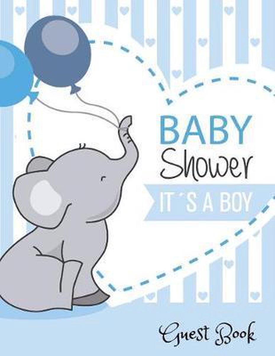 Bol Com Baby Shower It S A Boy Guest Book Jason Soft 9781729704073 Boeken