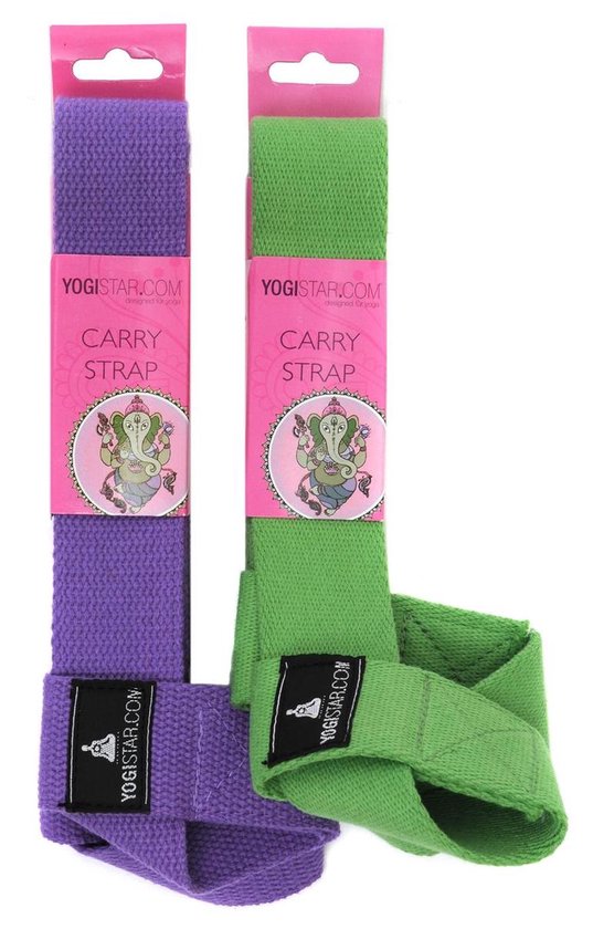 Yogistar - Carry Strap bordeaux Oefenband van YOGISTAR — afbeelding 4