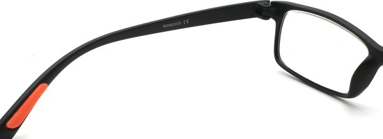 Amazotti Milano Leesbrillen Sterkte +1.00 - Set van 3+1 Extra - Zwart -  Leesbril voor... | bol.com