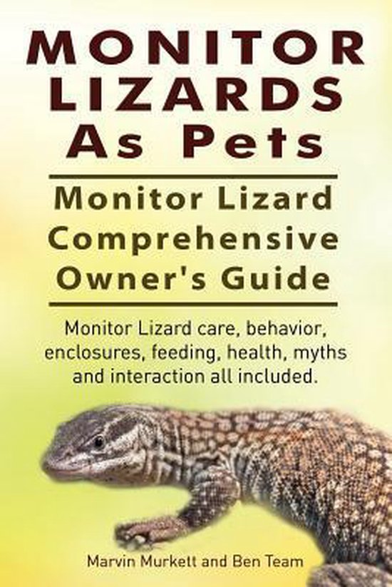 Monitor Lizards as Pets, Marvin Murkett 9781910617120 Boeken