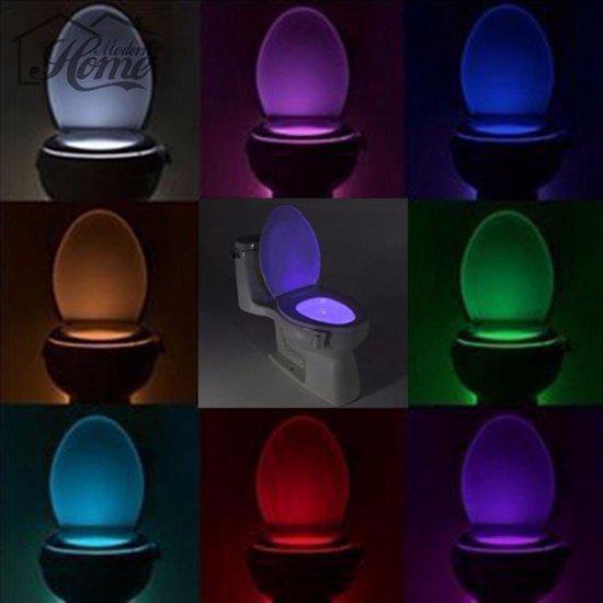 Toiletpot Verlichting Met Batterijen Automatisch Aan Led Licht Toilet Bril Verlichting Voor Wc 5532