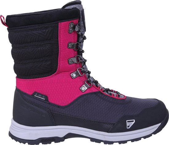 Icepeak Antrea Dames Snowboots - Burgundy - Maat 41 | Bestel nu!