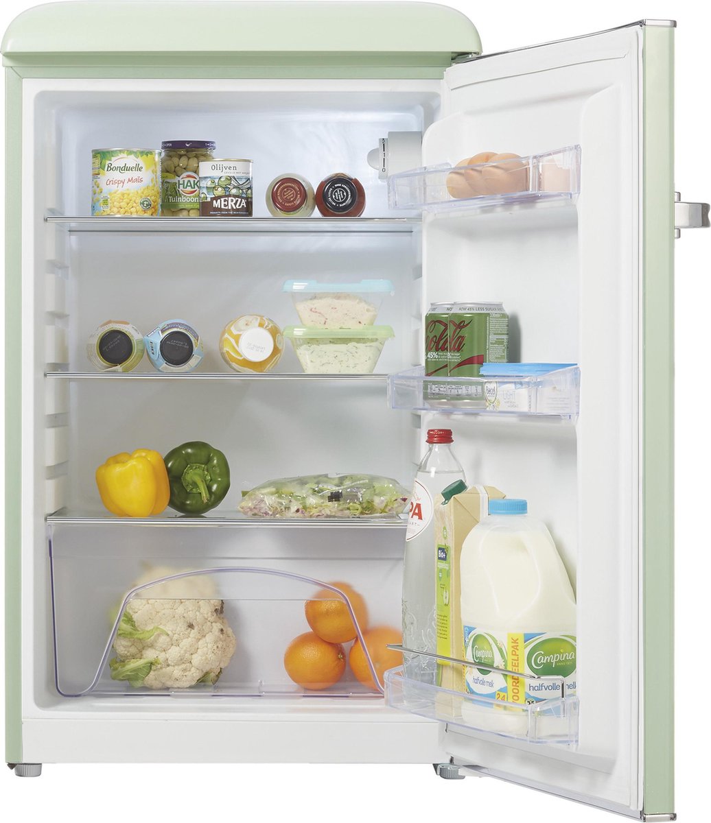 ETNA Retro KKV5055GRO tafelmodel koelkast - Groen | bol.com