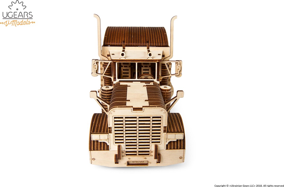 UGEARS Houten 3D Model - Heavy Boy Truck — afbeelding 2