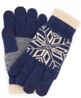ixiaomi touch handschoenen wol universeel blauw beige