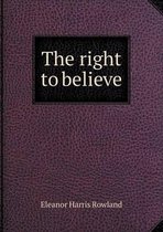 The right to believe