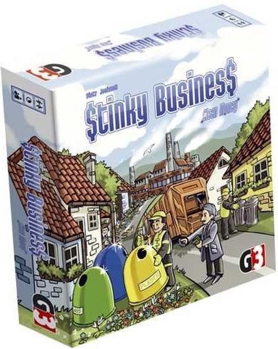 Boek: G3 Bordspel Stinky Business, geschreven door G3