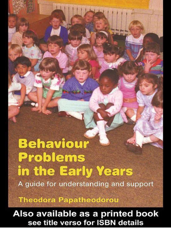 Behaviour Problems in the Early Years - cover