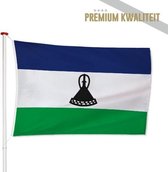 Lesothaanse Vlag Lesotho 200x300cm - Kwaliteitsvlag - Geschikt voor buiten
