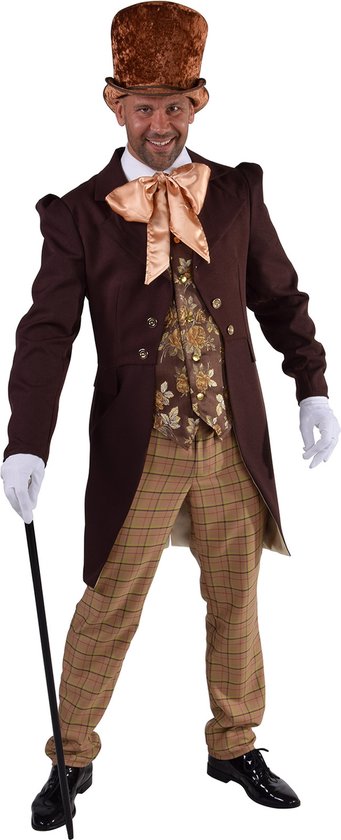 krom nauwkeurig Beneden afronden Victoriaans steampunk heer - Carnaval kostuum mannen maat M (50/52) |  bol.com