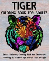 Tiger Coloring Book for Adults