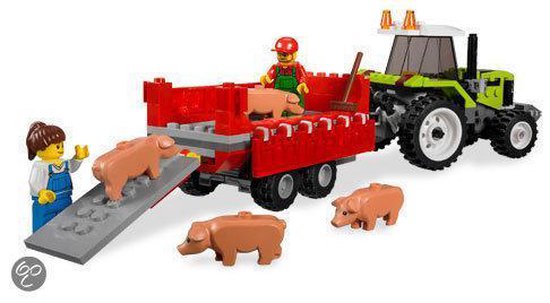 LEGO City Varkensboerderij en tractor - 7684 | bol.com