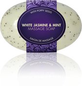 4 stuks massage zeep - Mint en Jasmijn