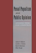 Studies in Crime and Public Policy - Penal Populism and Public Opinion