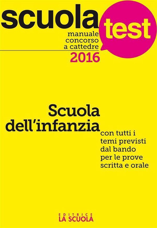 Test e Concorsi - Manuale concorso a cattedre 2016. Scuola d ... - cover