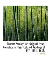 Thomas Stanley