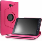 - Samsung Galaxy Tab A 10,1 SM T580 / T585 Tablet Case met 360° draaistand cover hoesje - Pink / Roze