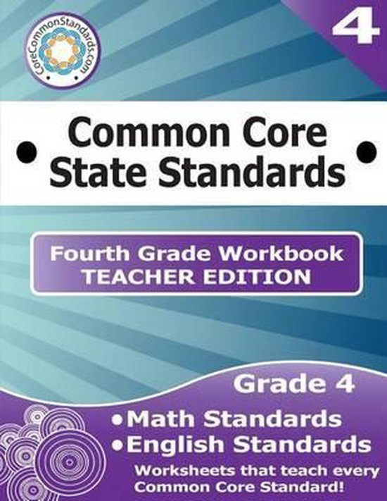 Fourth Grade Common Core Workbook - Teacher Edition - cover