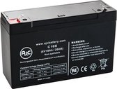 Sure-Lites SL26-50 6V 10Ah Noodverlichting Accu - Dit is een AJC® Vervangings Accu