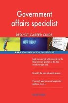 Government Affairs Specialist Red-Hot Career; 2523 Real Interview Questions