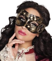 6 stuks: Masker Steampunk rotismo