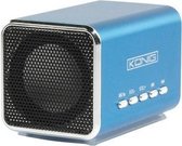 König CMP-SPUSB40BU 6W Blauw draagbare luidspreker