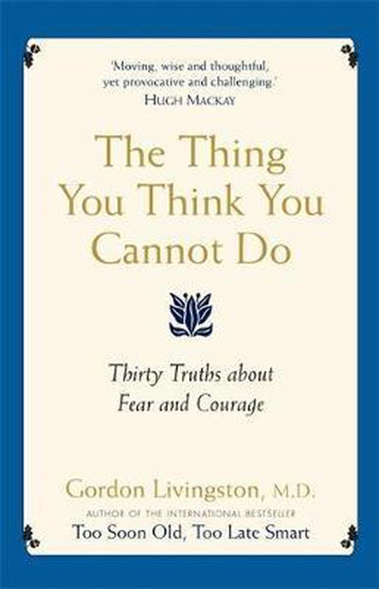 The Thing You Think You Cannot Do - cover