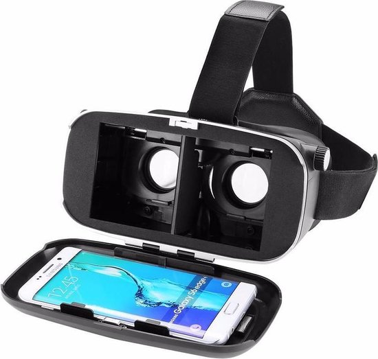 BlitzWolf™ Virtual Reality Bril Zwart | bol.com