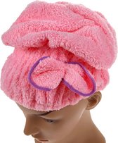 Zachte Hoofd Handdoek - Licht Roze