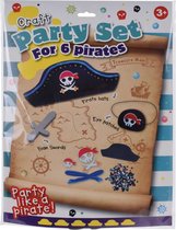 Free And Easy Knutselset Craft Piraat Jongens Zwart/grijs