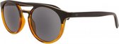 Icon Eyewear QBB316 +1.00 Magnum Zonneleesbril - Helder karamel met zwart montuur - UV400