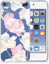 Geschikt voor iPod Touch 5 | 6 TPU Hoesje Design Lovely Flowers
